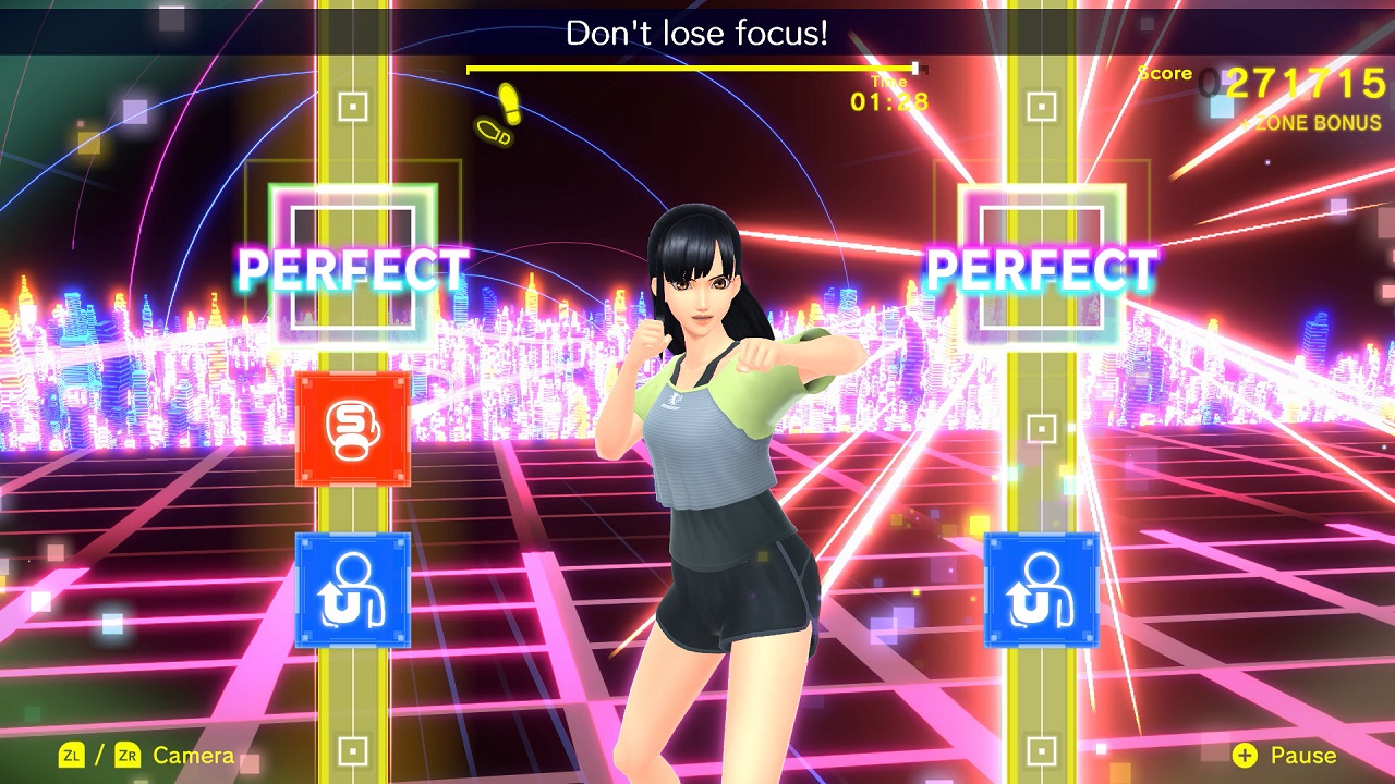 Fitness Boxing 2: Rhythm & Exercise No Mercy intensity: Karen screenshot 2