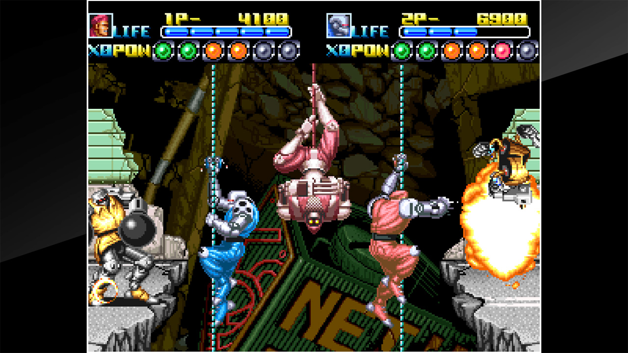 ACA NEOGEO ROBO ARMY screenshot 5