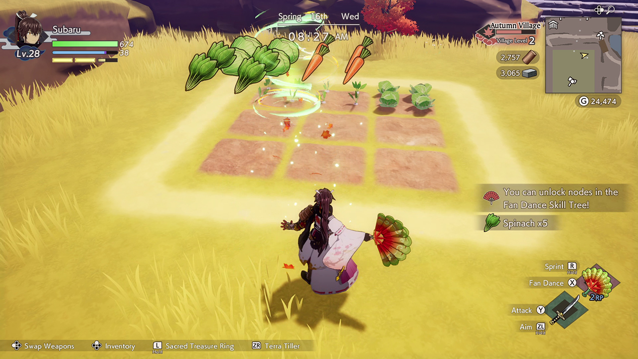 Rune Factory: Guardians of Azuma screenshot 4