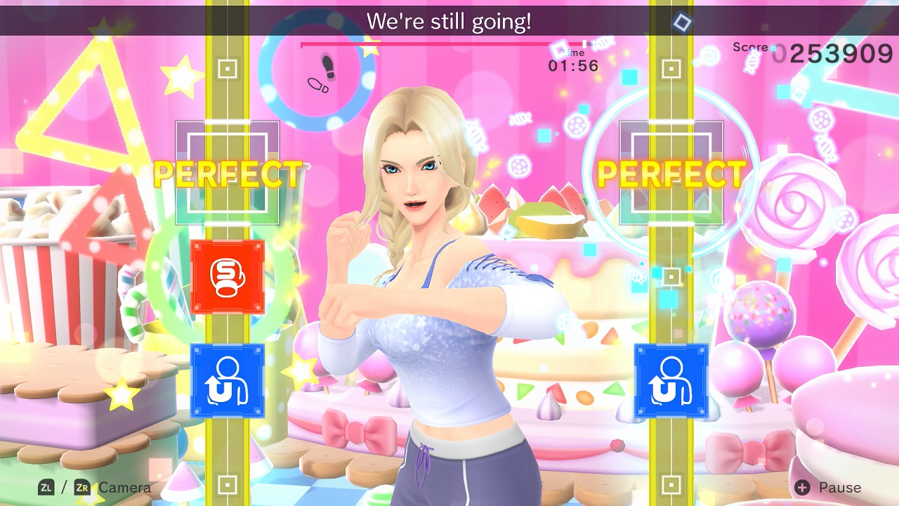 Fitness Boxing 2: Rhythm & Exercise No Mercy intensity: Sophie screenshot 1
