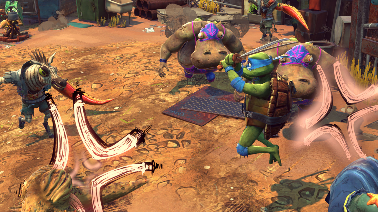 Teenage Mutant Ninja Turtles: Mutants Unleashed - Fresh Meat Mission Pack screenshot 6