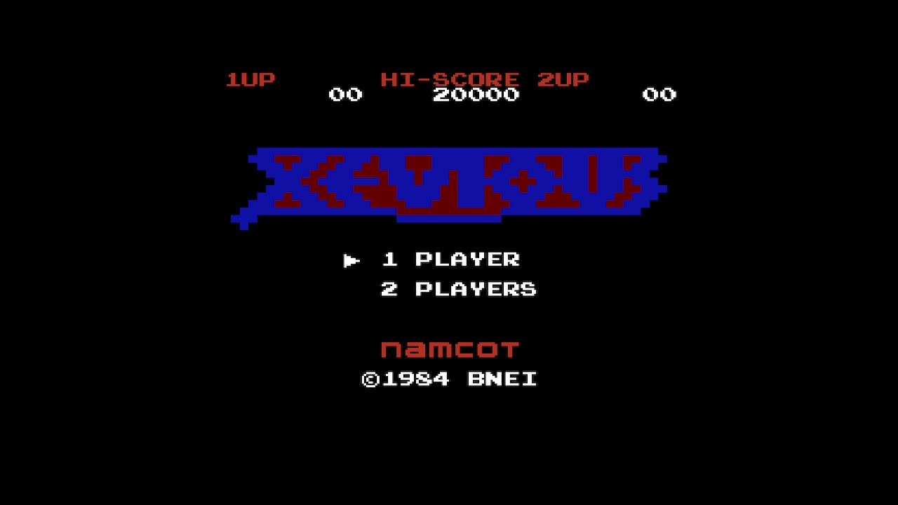 Xevious (JP Ver.) screenshot 1
