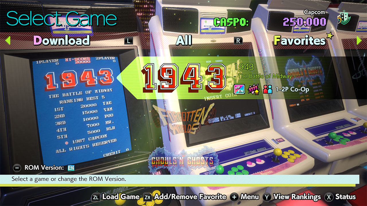 Capcom Arcade Stadium: Invincibility screenshot 4