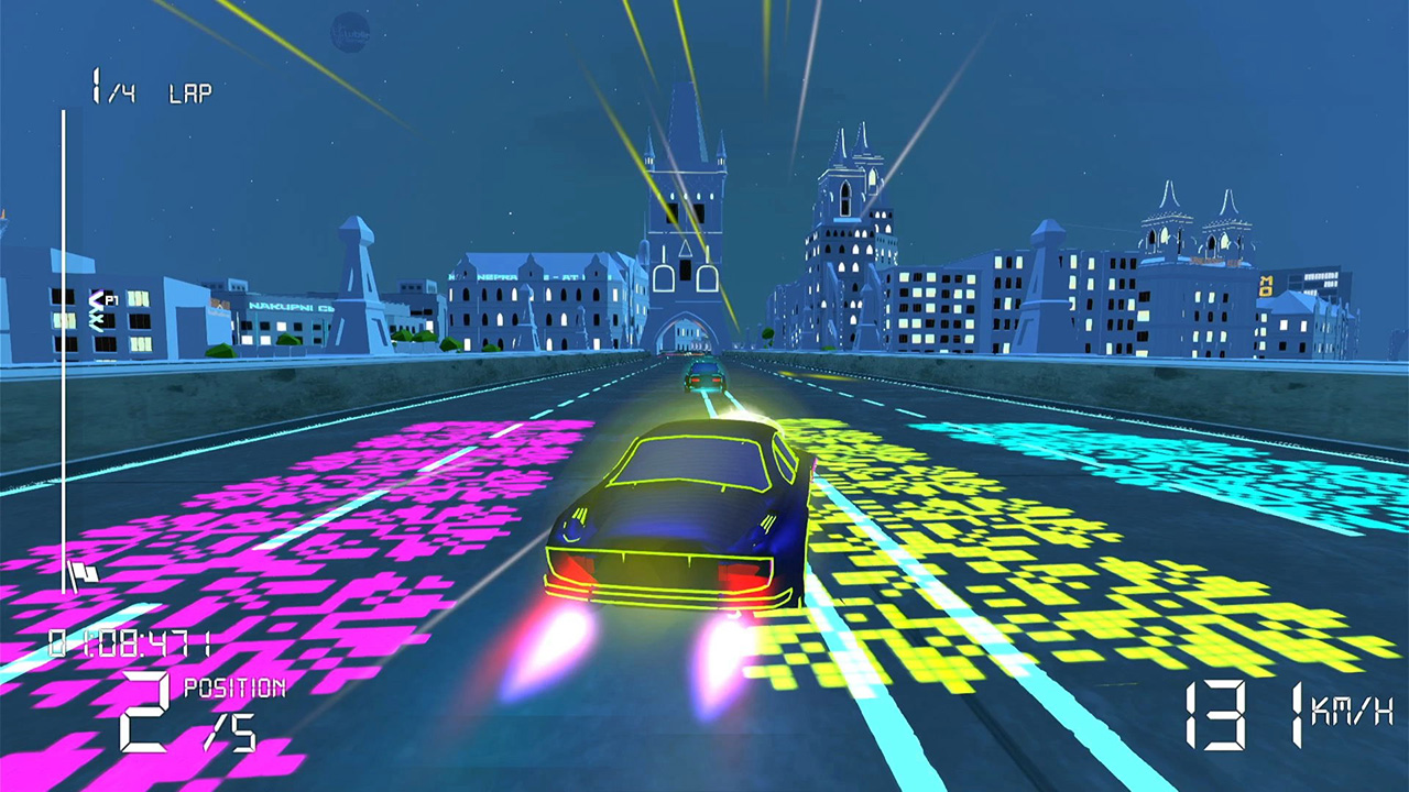 Electro Ride: The Neon Racing screenshot 2