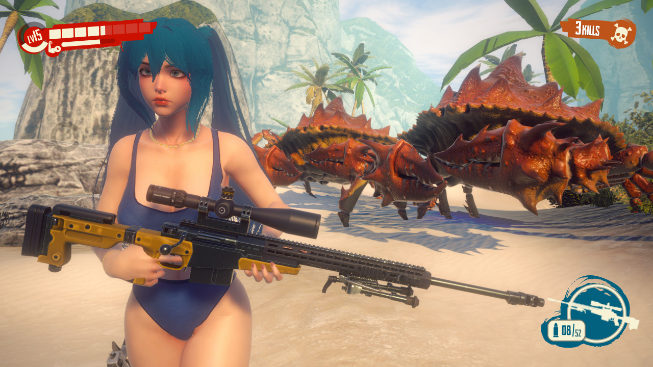 Anime Girls: Sun of a Beach screenshot 1
