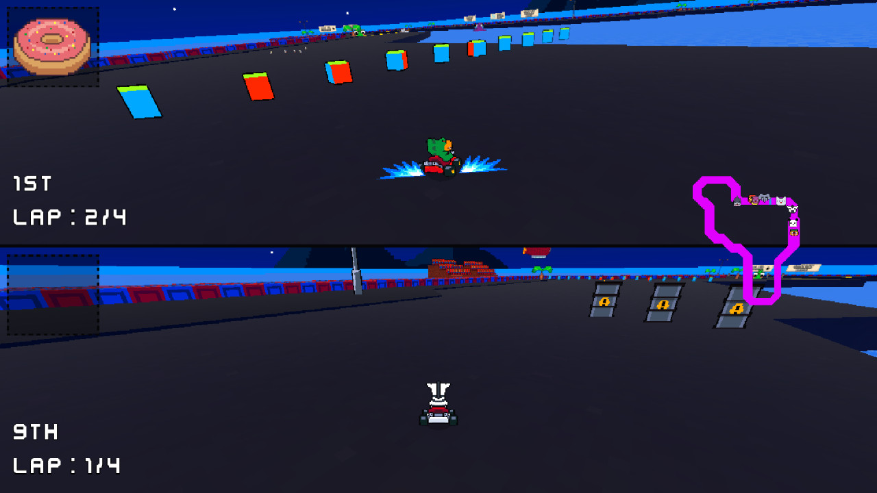 Retro Kart Rush screenshot 6