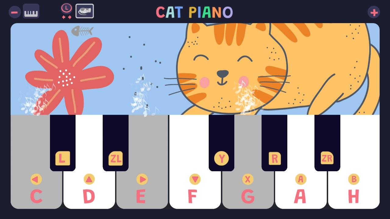 Cat Piano screenshot 1