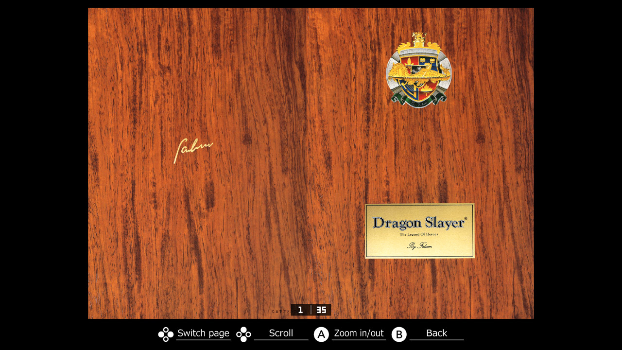 EGGCONSOLE Dragon Slayer: The Legend of Heroes PC-8801mkIISR screenshot 5