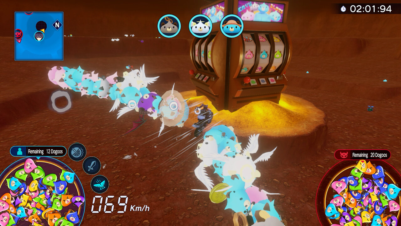 Neptunia Riders VS Dogoos screenshot 2