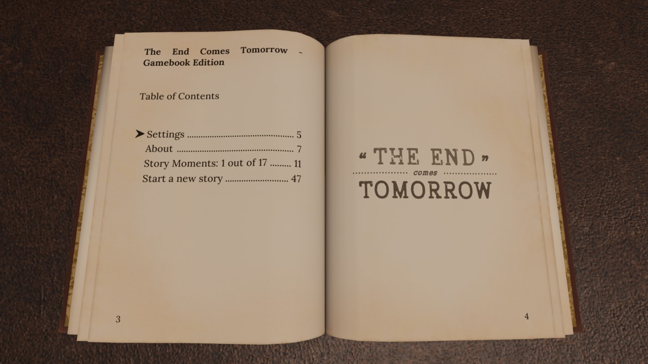The End Comes Tomorrow: Gamebook Edition screenshot 4
