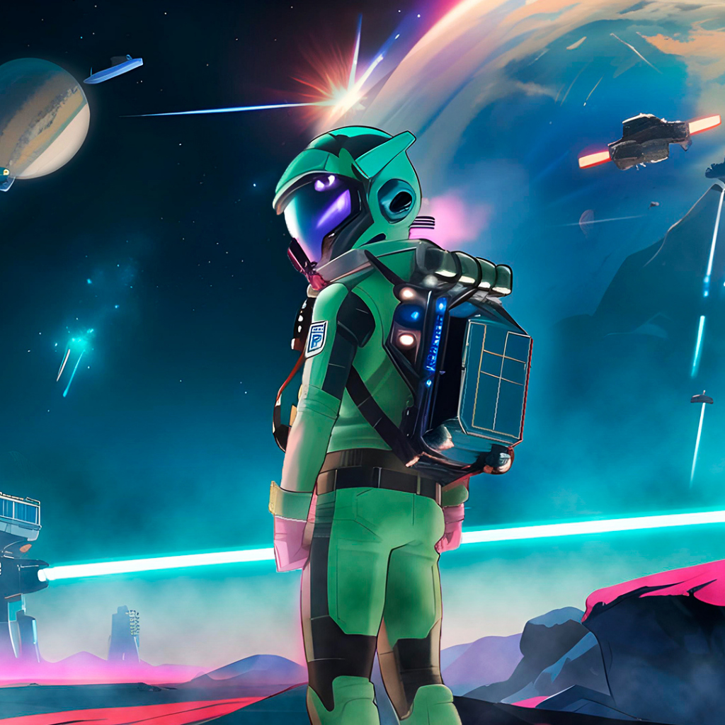 Space Planet Invader - Cosmic Power