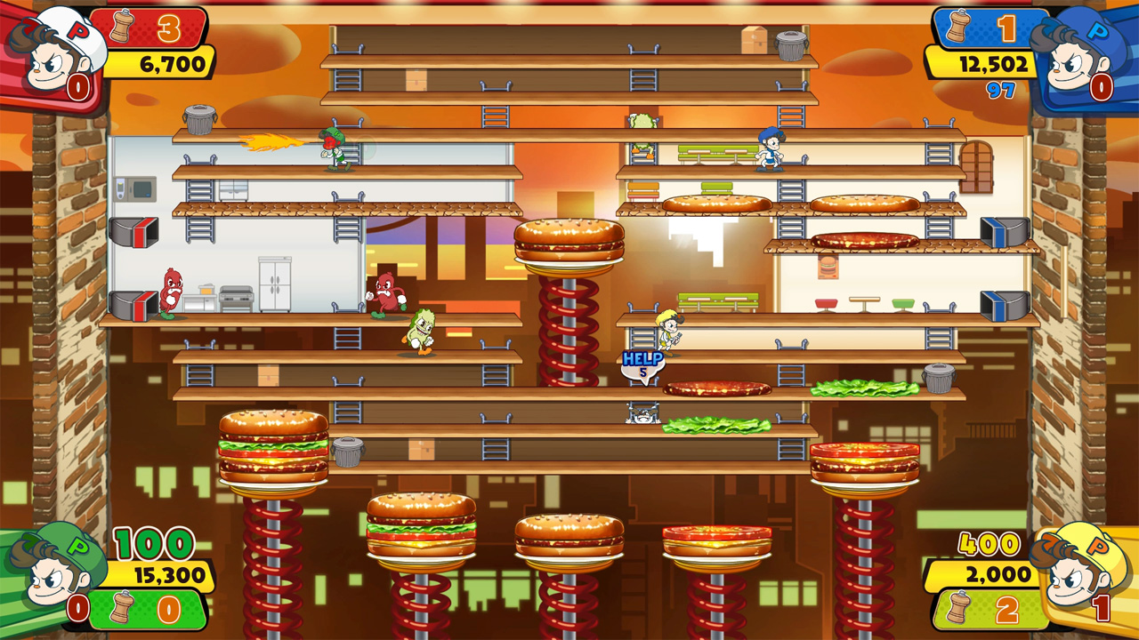 BurgerTime Party! screenshot 5