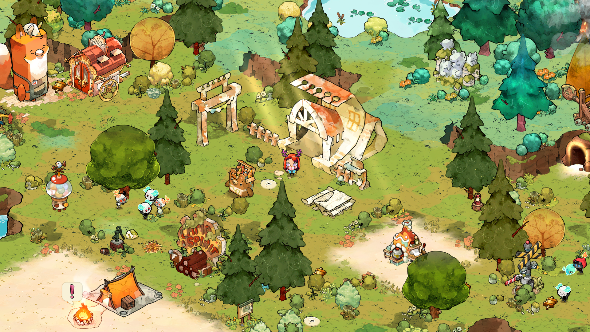 Cozy Grove: Camp Spirit screenshot 1