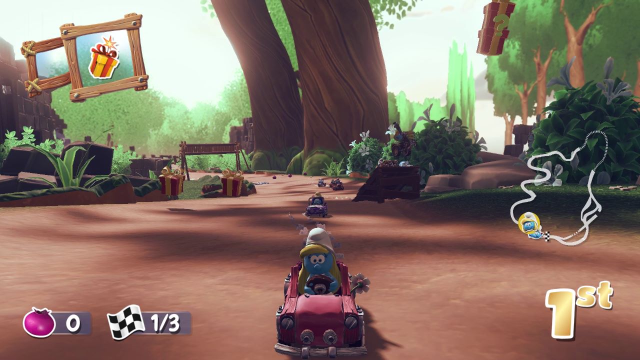 SMURFS KART screenshot 2