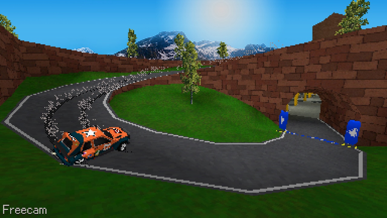 Parking Garage Rally Circuit - European Tour screenshot 2