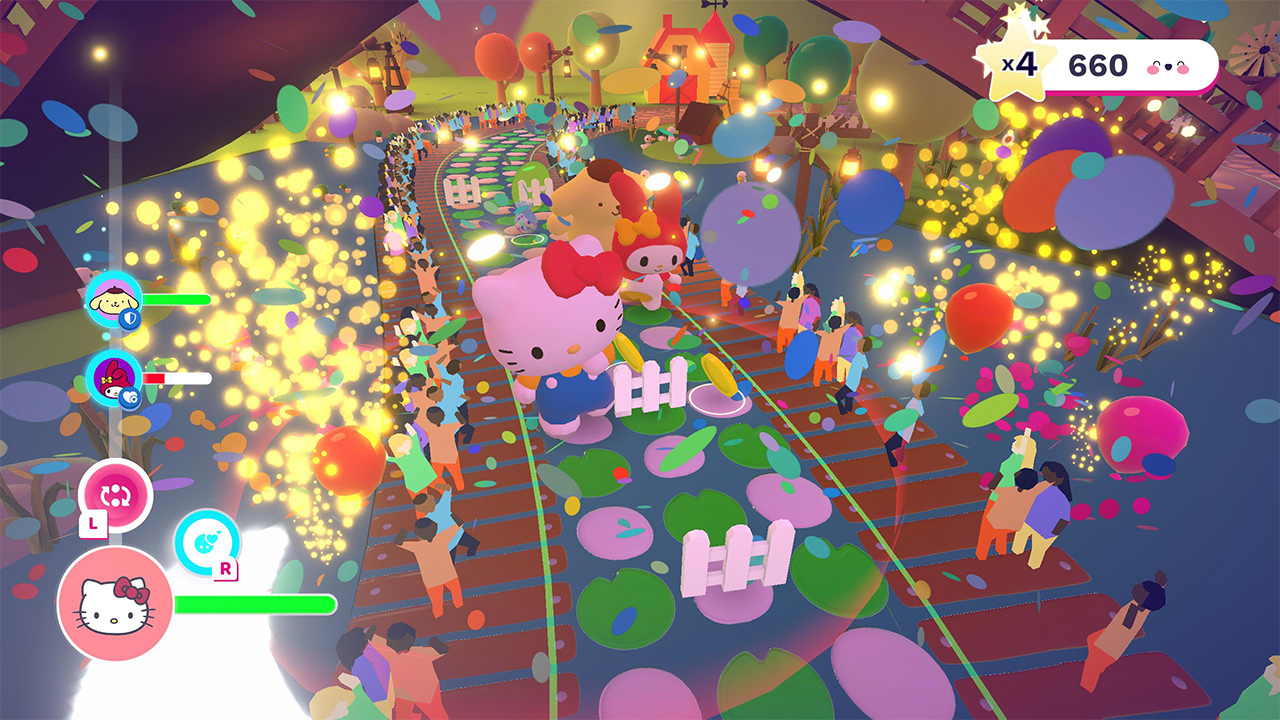 HELLO KITTY AND FRIENDS HAPPINESS PARADE screenshot 1