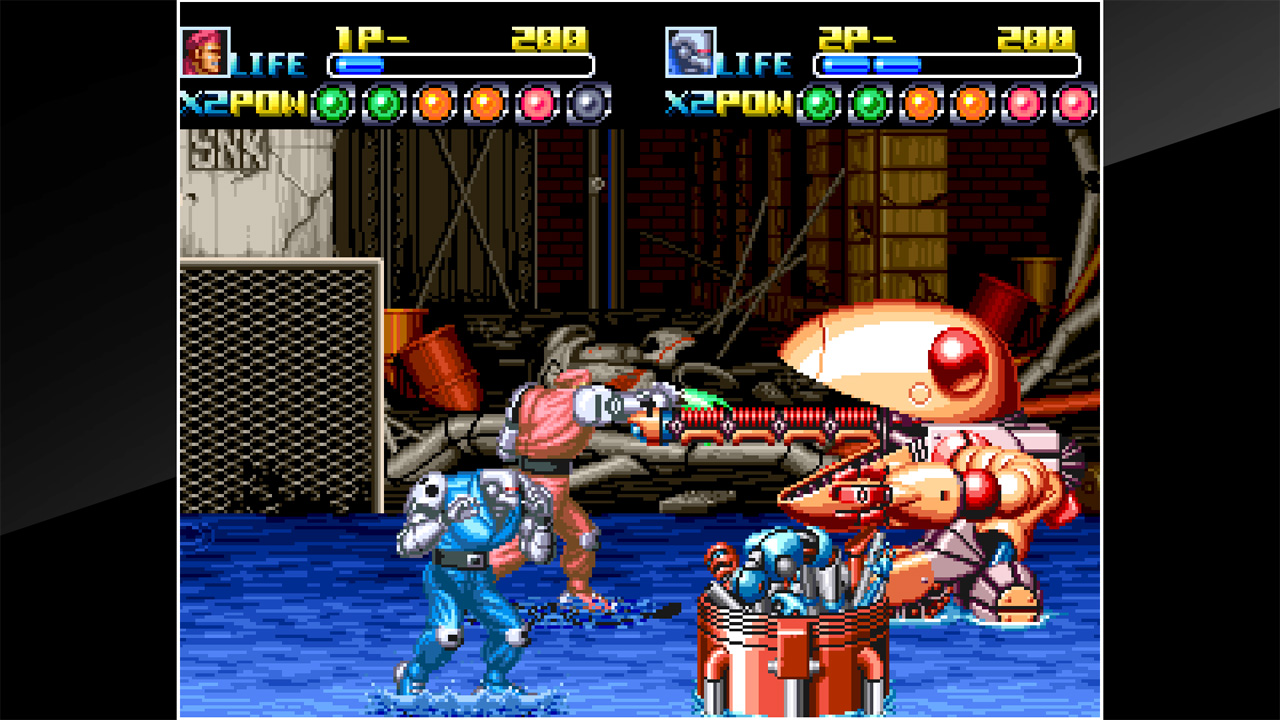 ACA NEOGEO ROBO ARMY screenshot 6