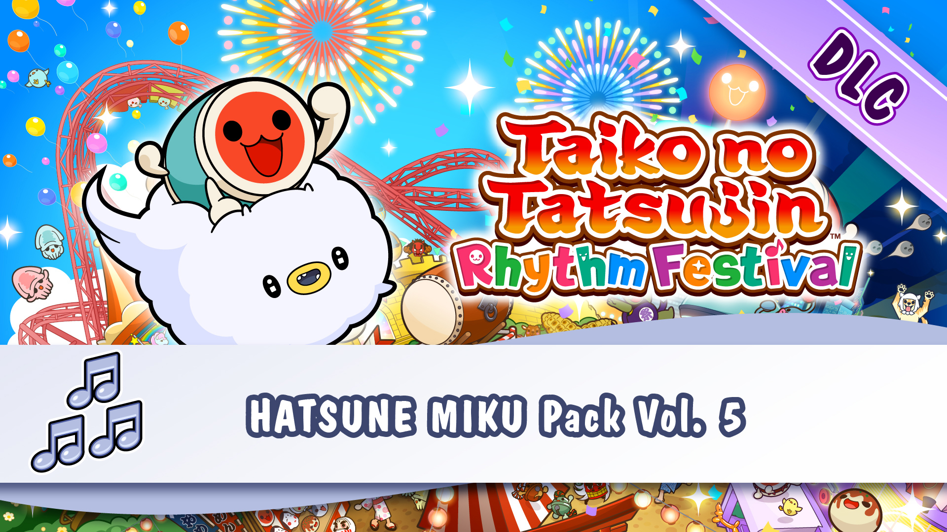 Taiko no Tatsujin: Rhythm Festival - HATSUNE MIKU Pack Vol. 5