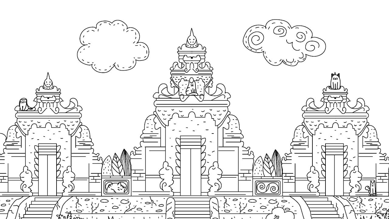 Cats Hidden in Bali screenshot 1