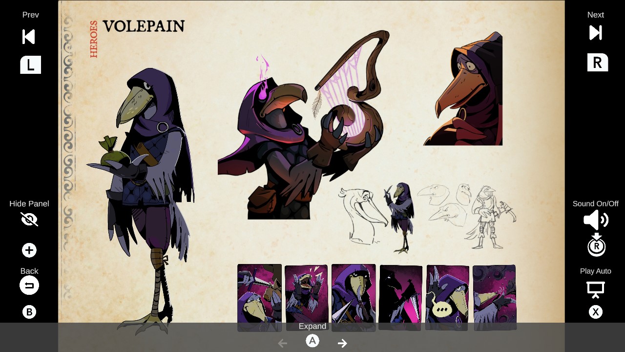 Foretales : Digital Artbook screenshot 1