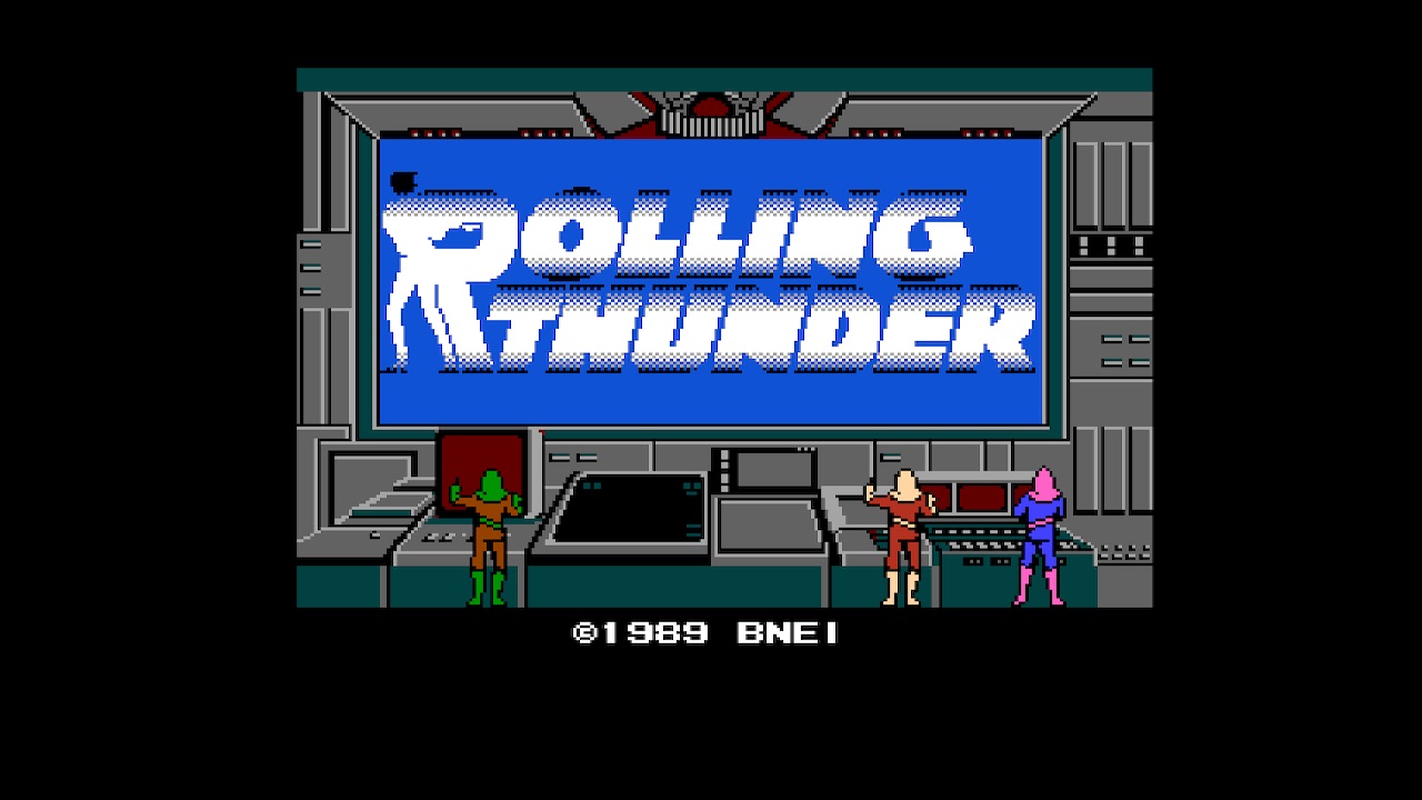 Rolling Thunder (JP Ver.) screenshot 1