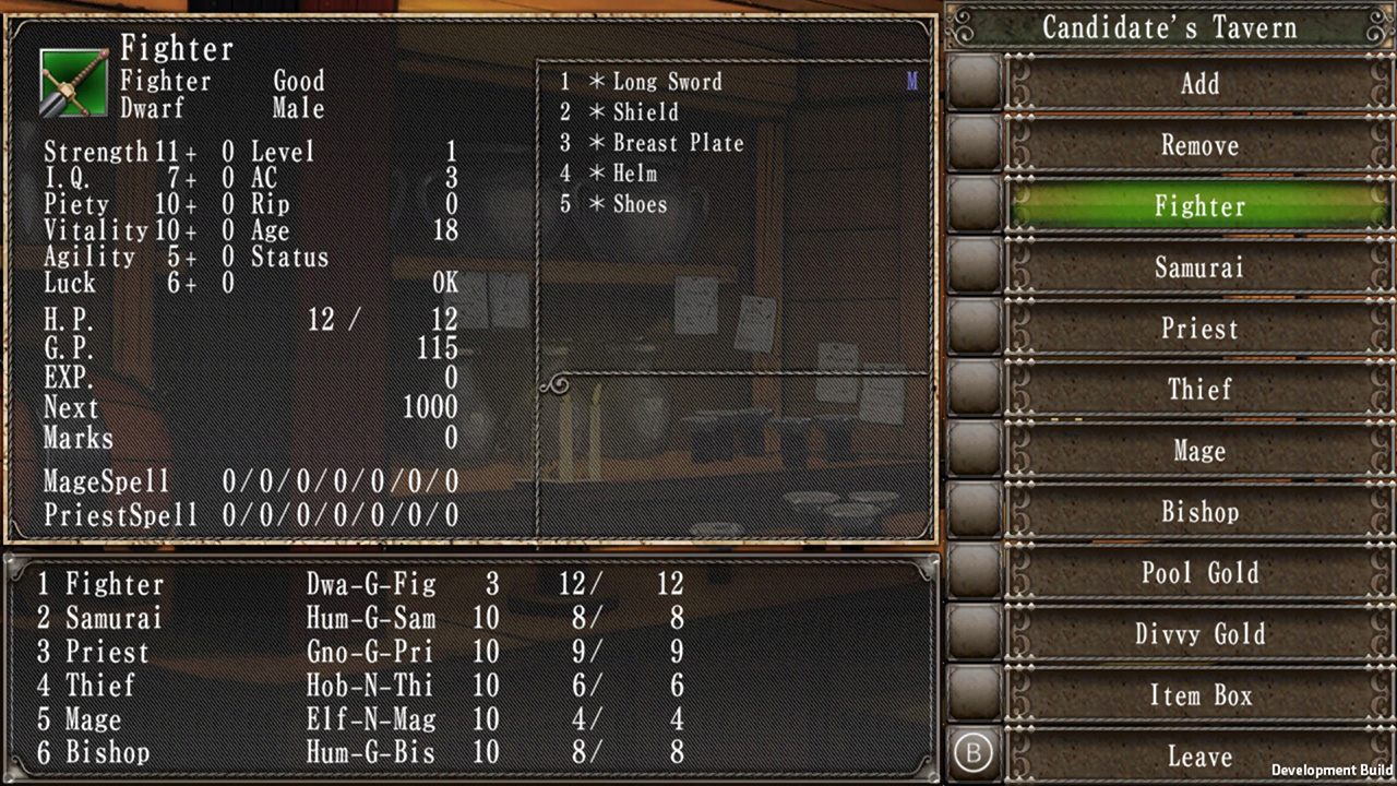 Wizardry: The Five Ordeals screenshot 3