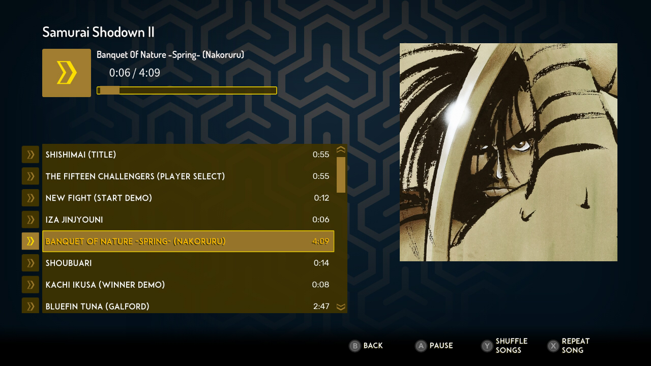 SAMURAI SHODOWN NEOGEO COLLECTION screenshot 5