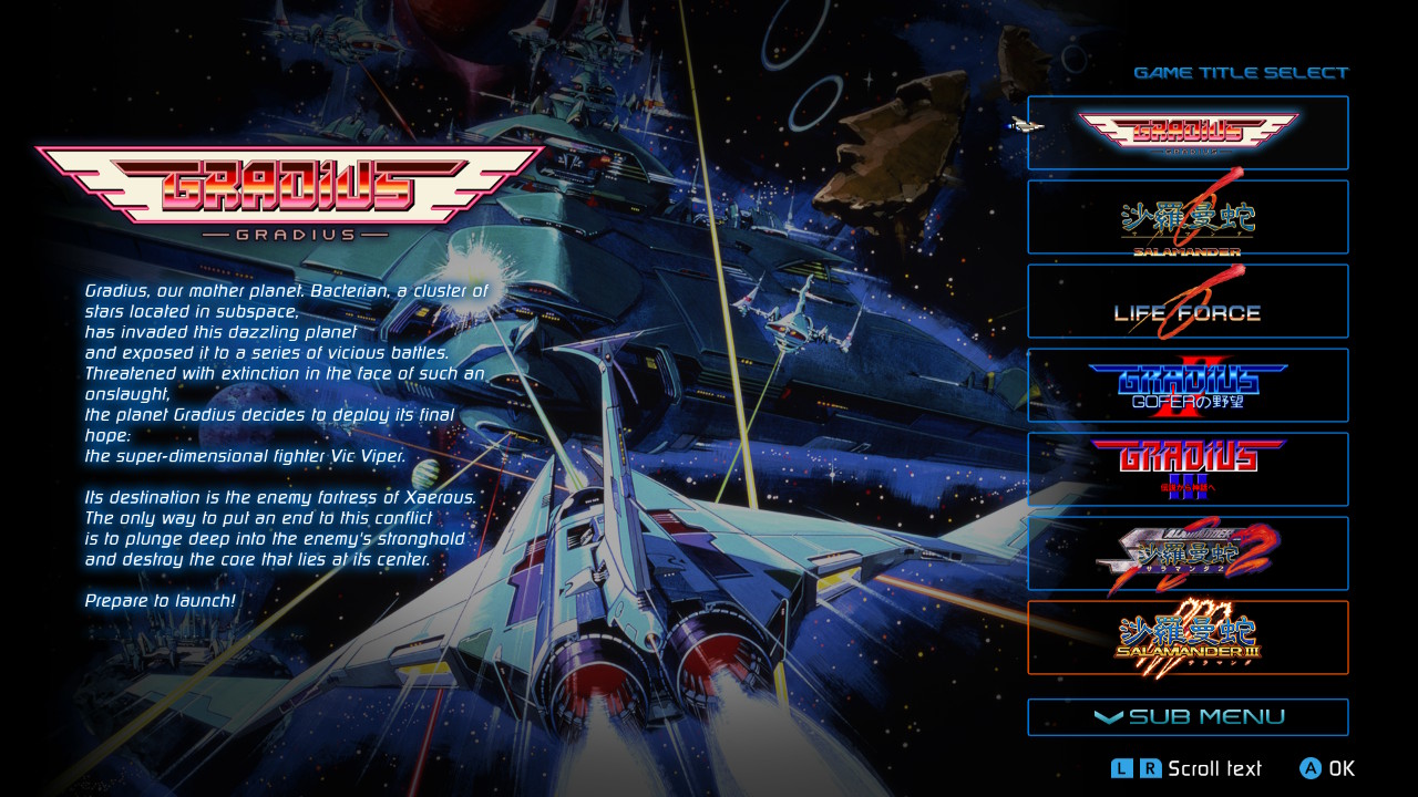 GRADIUS ORIGINS screenshot 1