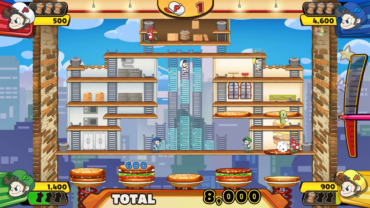 BurgerTime Party! screenshot 4