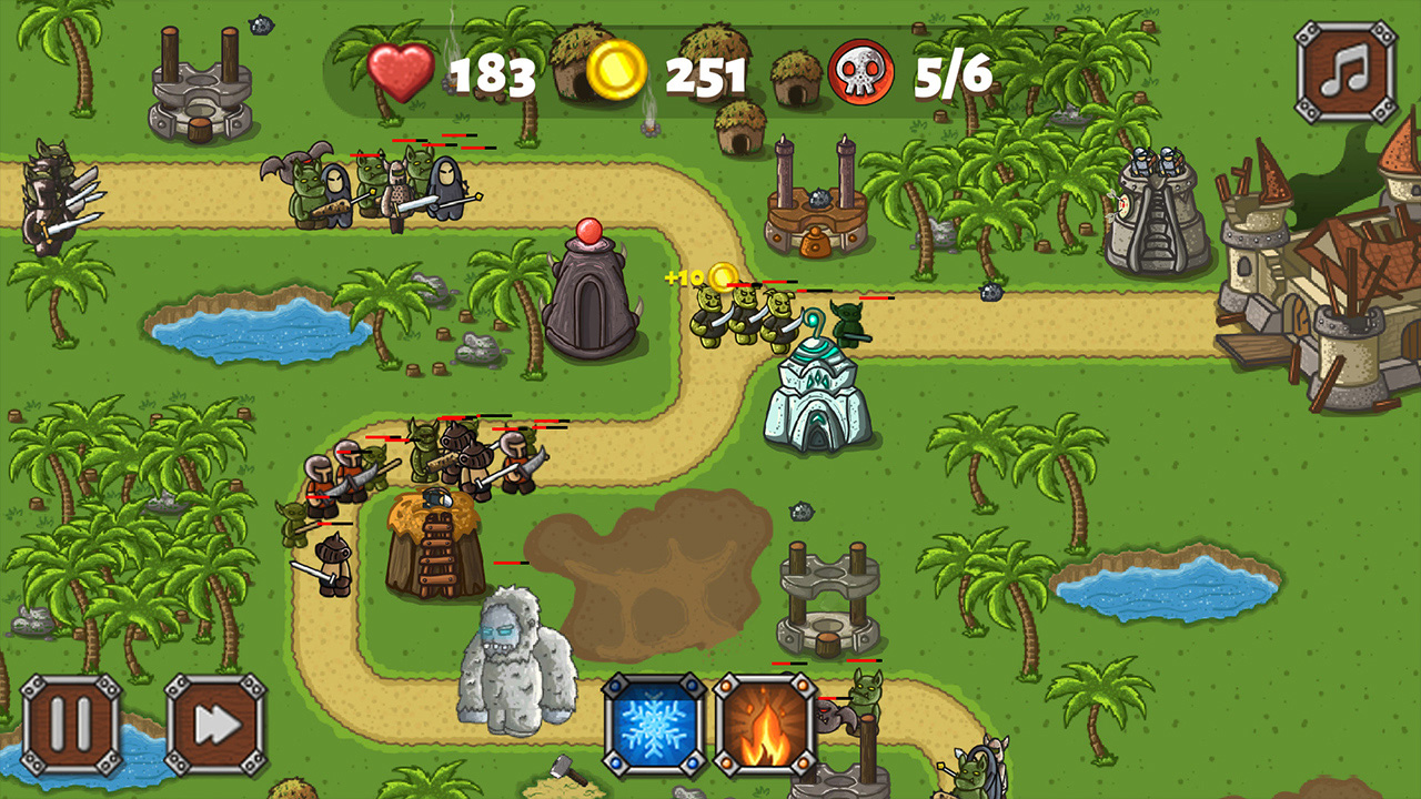 Fantasy Tower Defense screenshot 1
