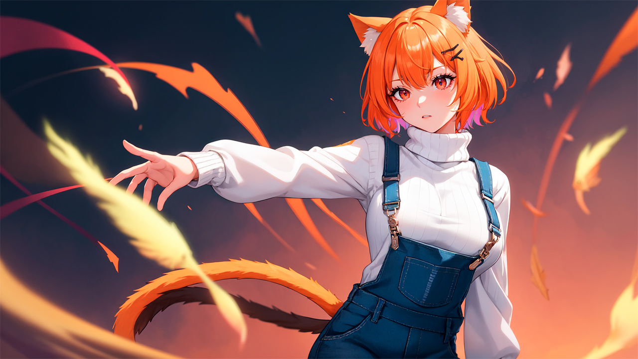 Neko Girls Puzzle screenshot 3