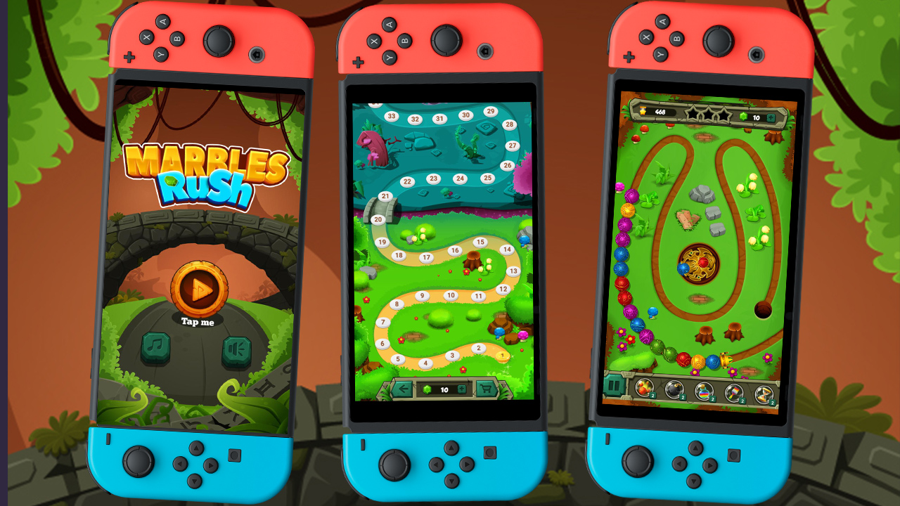 Marbles Rush screenshot 1