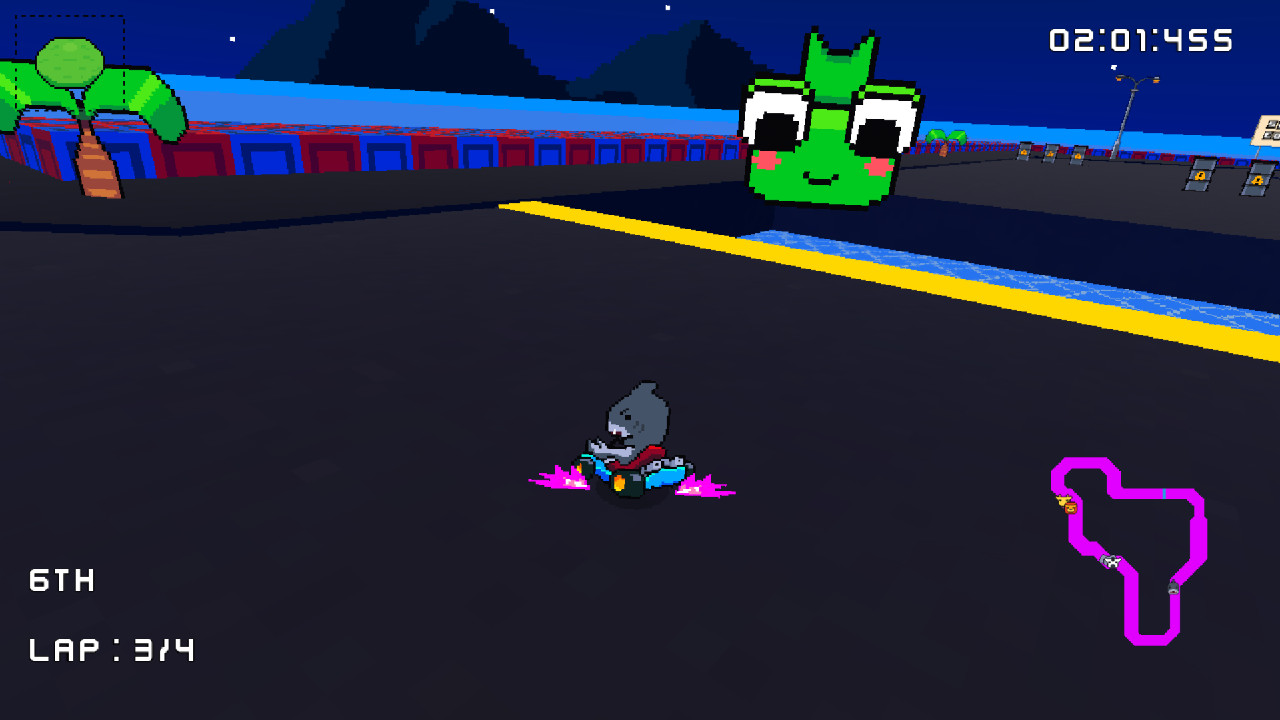 Retro Kart Rush screenshot 5