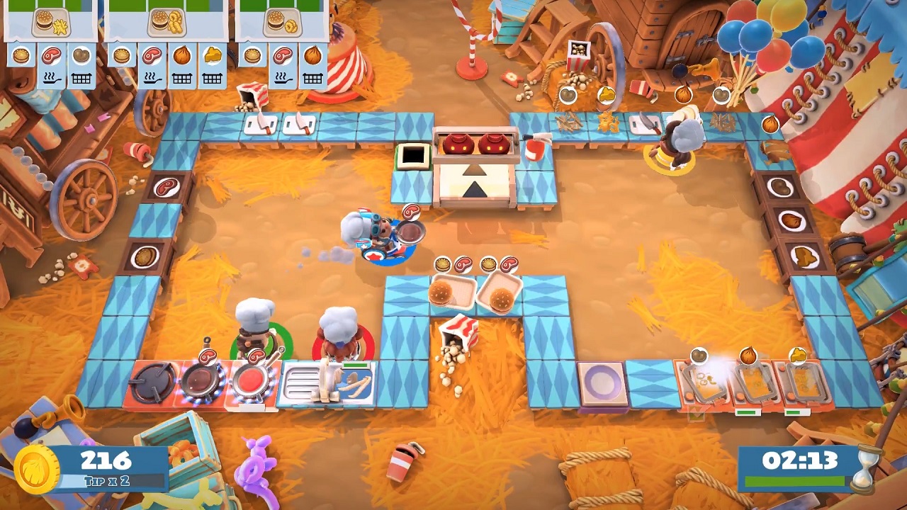 Overcooked! 2 - Carnival of Chaos screenshot 1
