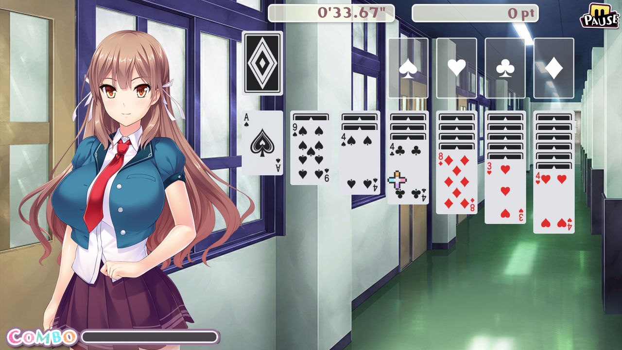 Pretty Girls Klondike Solitaire screenshot 1
