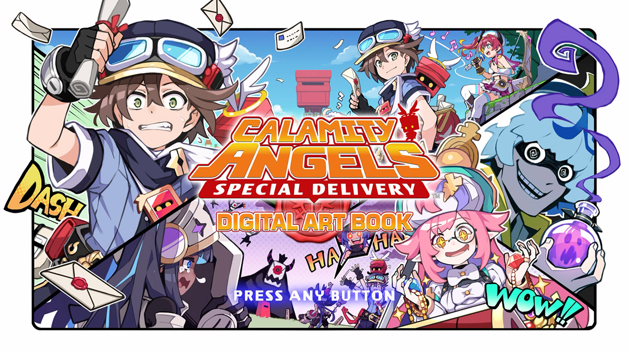 Calamity Angels: Special Delivery Digital Art Book screenshot 1