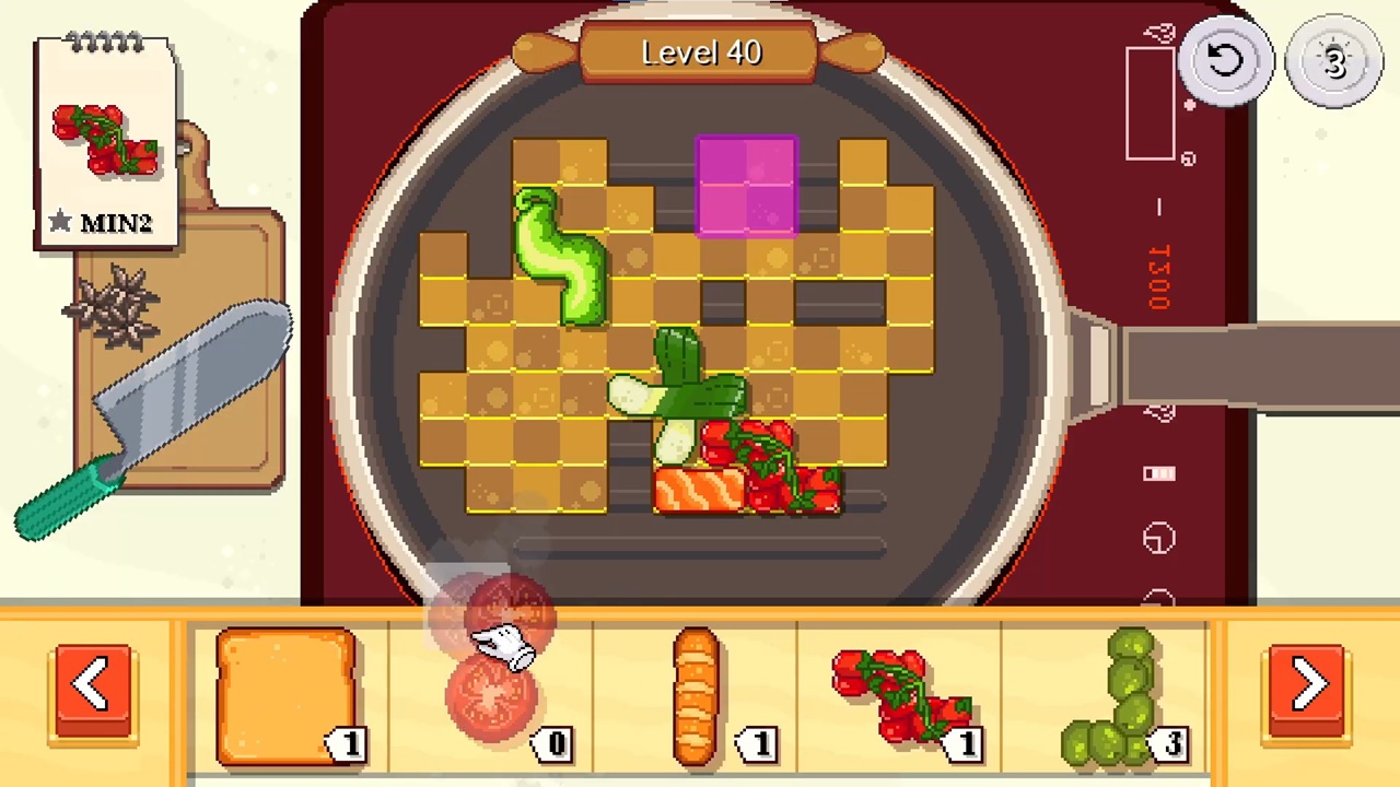 Fit and Fry: Mise En Place screenshot 1