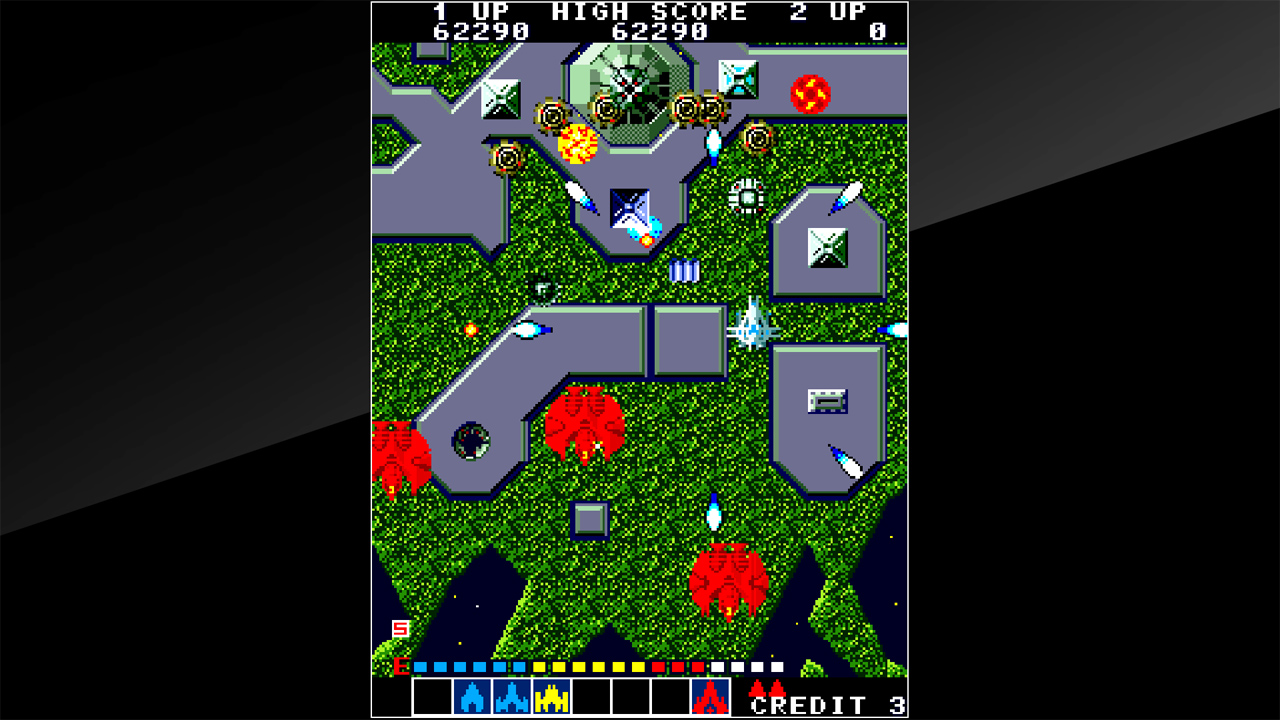 Arcade Archives ALPHA MISSION screenshot 1