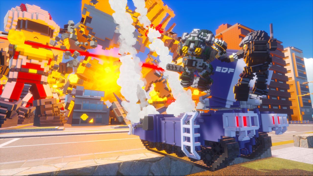 四角い地球に再びシカク現る!? デジボク地球防衛軍2 EARTH DEFENSE FORCE: WORLD BROTHERS screenshot 4