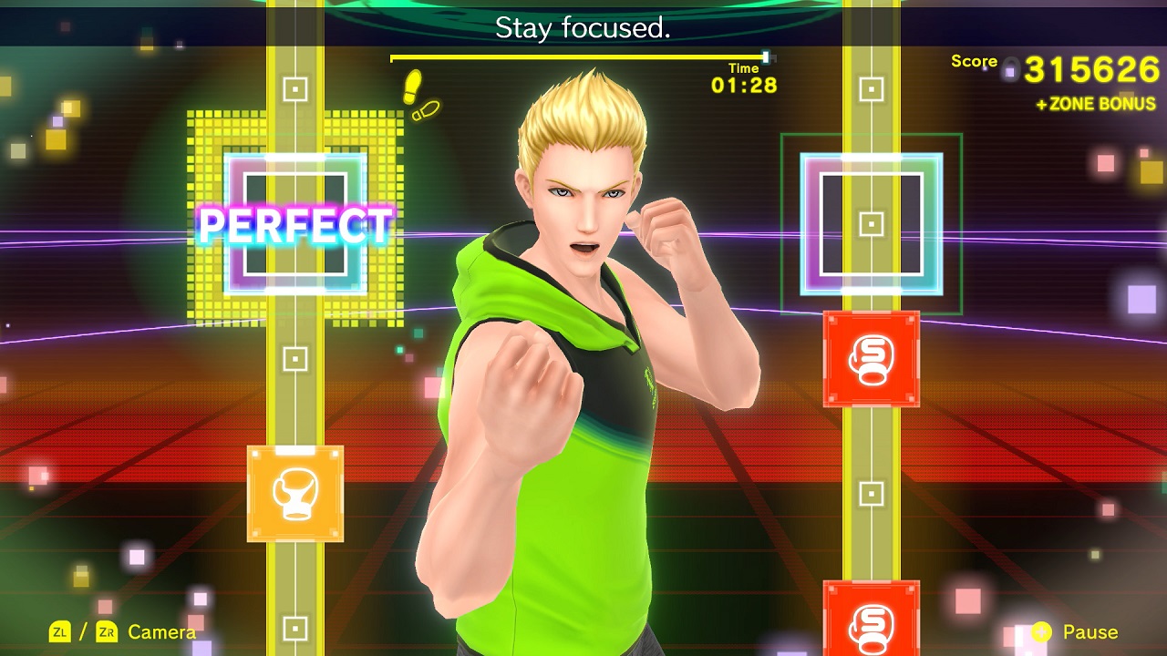 Fitness Boxing 2: Rhythm & Exercise No Mercy intensity: Evan screenshot 2