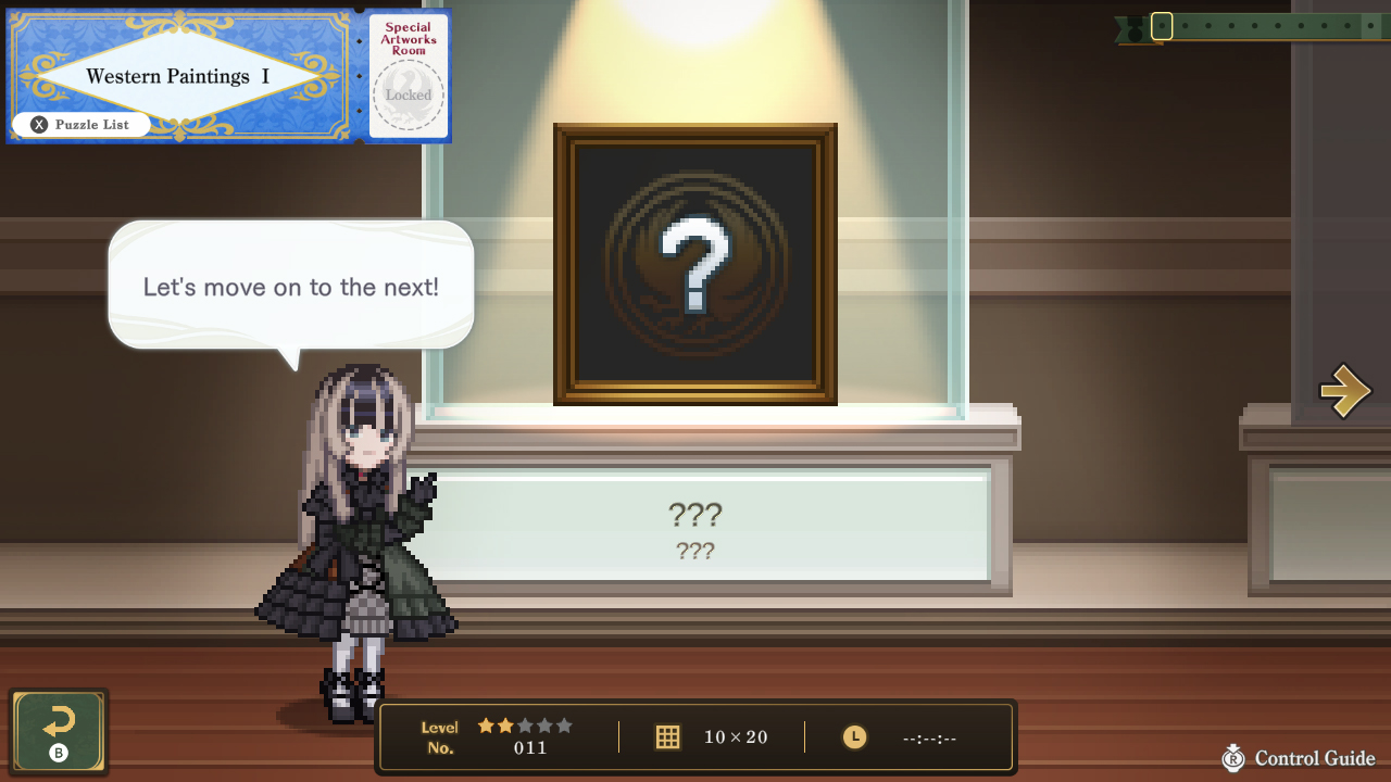 Picross™ : Juufuutei Raden™'s Guide for Pixel Museum screenshot 1