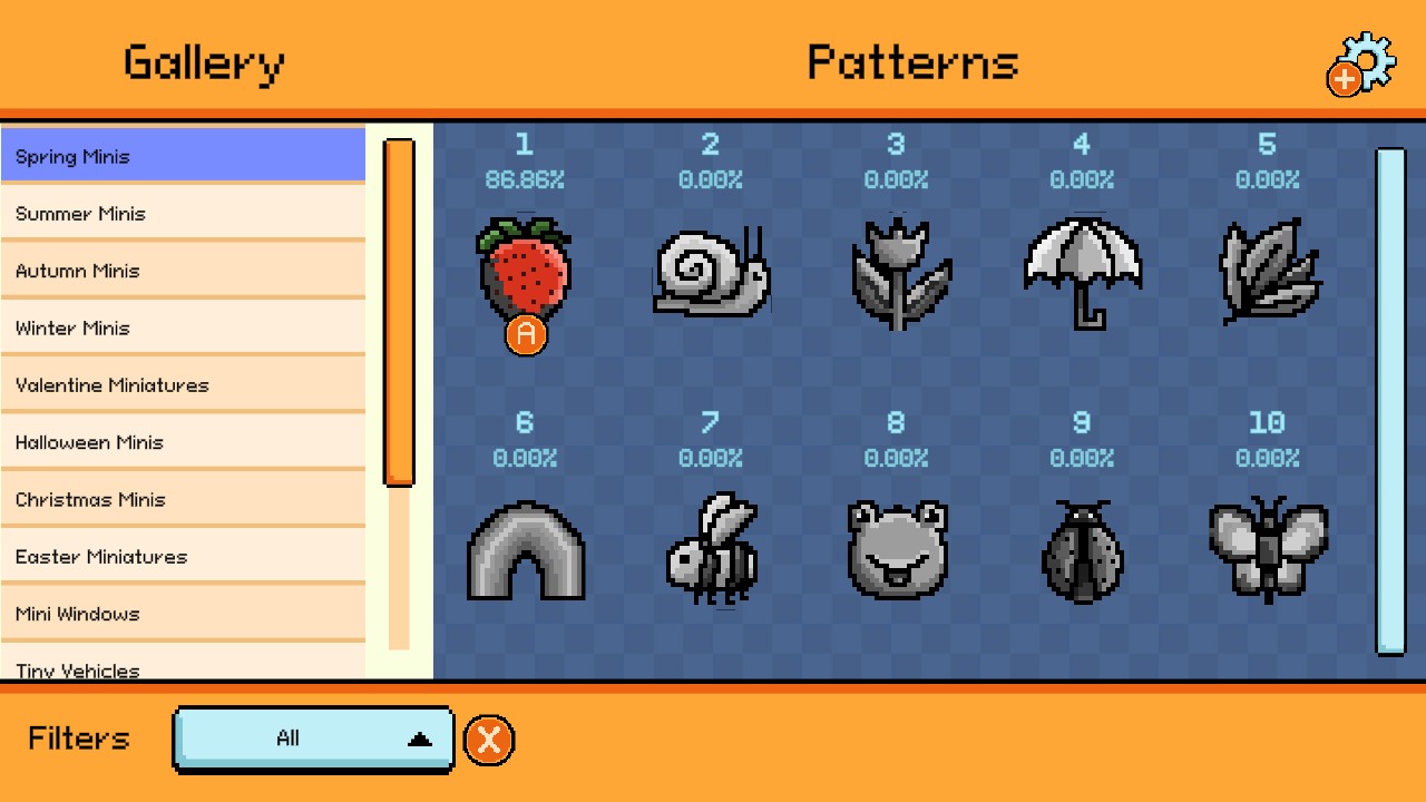 Pixel Cross Stitch: Miniatures screenshot 4
