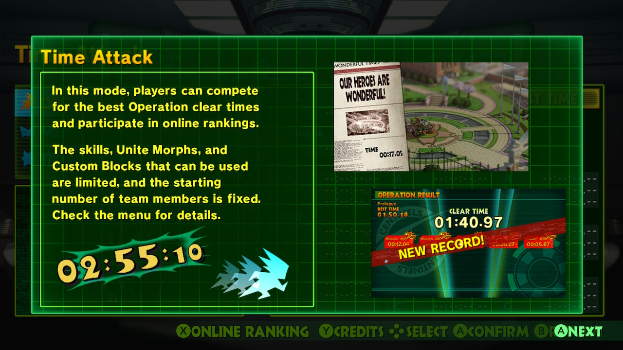 The Wonderful 101: Remastered Time Attack screenshot 1