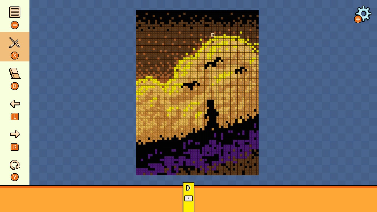 Pixel Cross Stitch Color by Number: Landscapes 2 screenshot 1