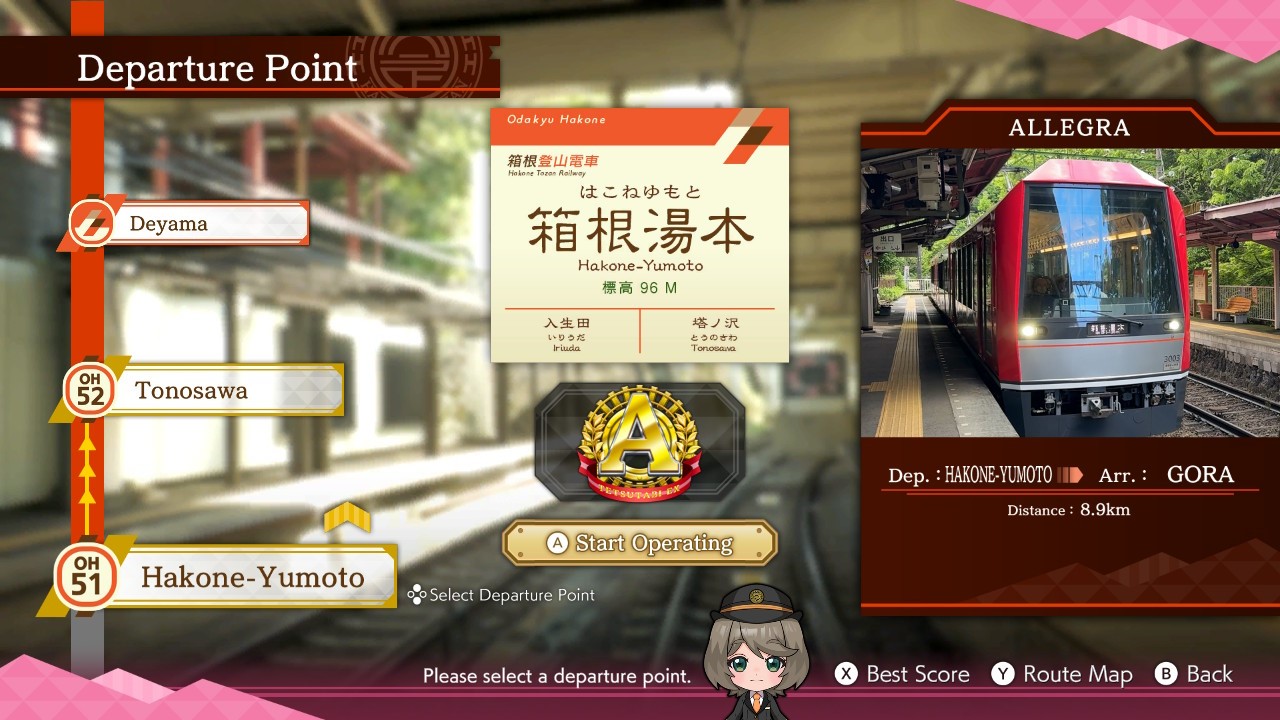 Japanese Rail Sim: Hakone Town of Natural Beauty and Hot Springs screenshot 5