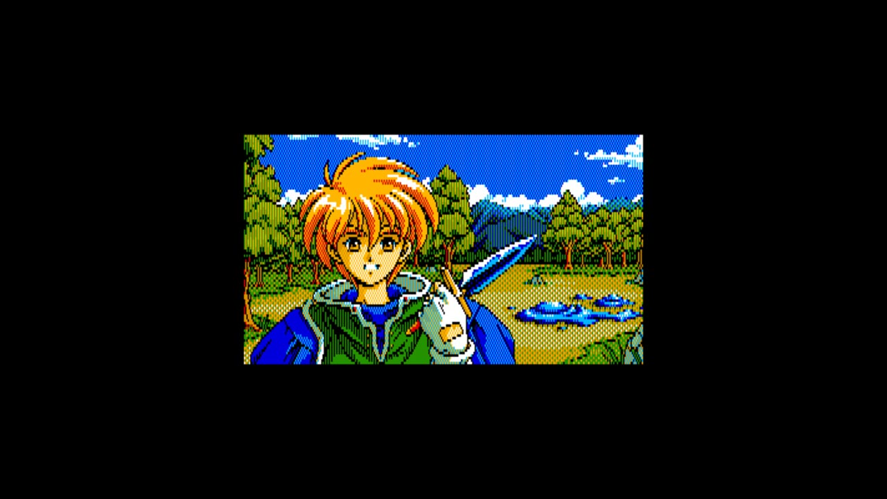 EGGCONSOLE Dragon Slayer: The Legend of Heroes II PC-8801mkIISR screenshot 1