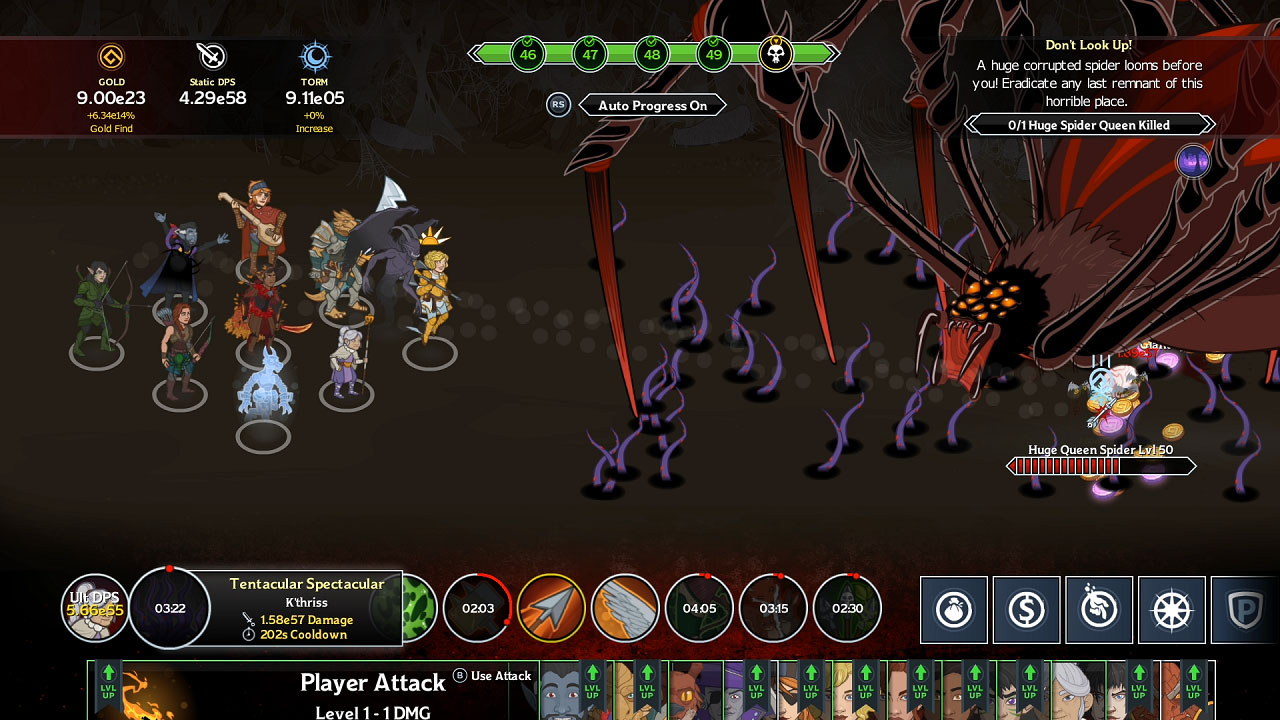 Idle Champions of the Forgotten Realms screenshot 1