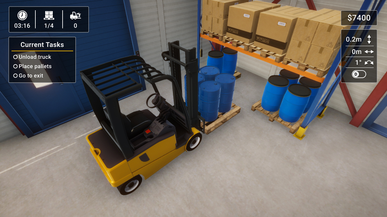 Forklift Simulator 2023 screenshot 4