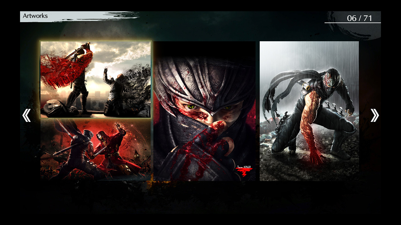 NINJA GAIDEN: Master Collection Digital Art Book & Soundtrack screenshot 1
