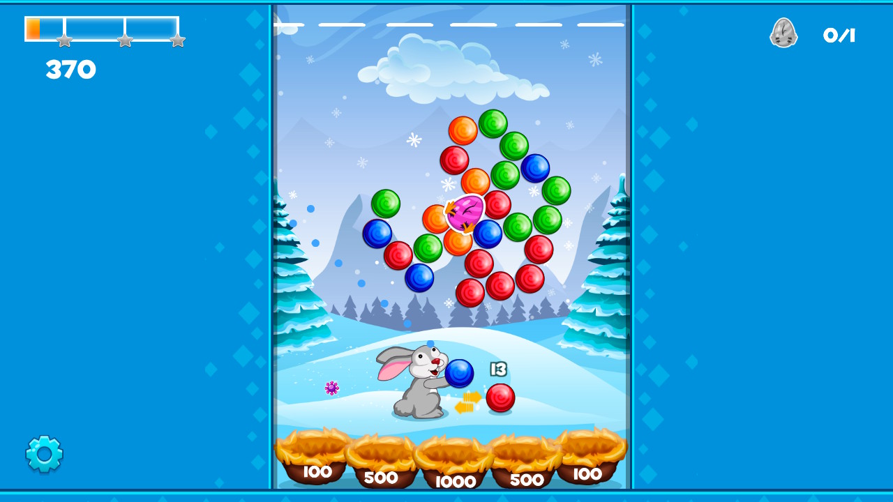 Easter Bunny: Bubble Shooter screenshot 1
